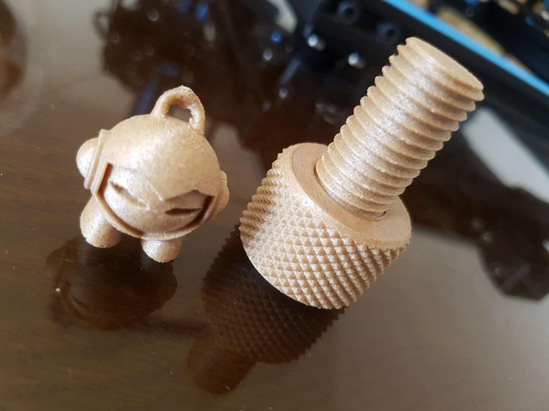 AzureFilm FW171-1000 3D-Druckfilament Holzfaser 1,75 mm 750 g Kork