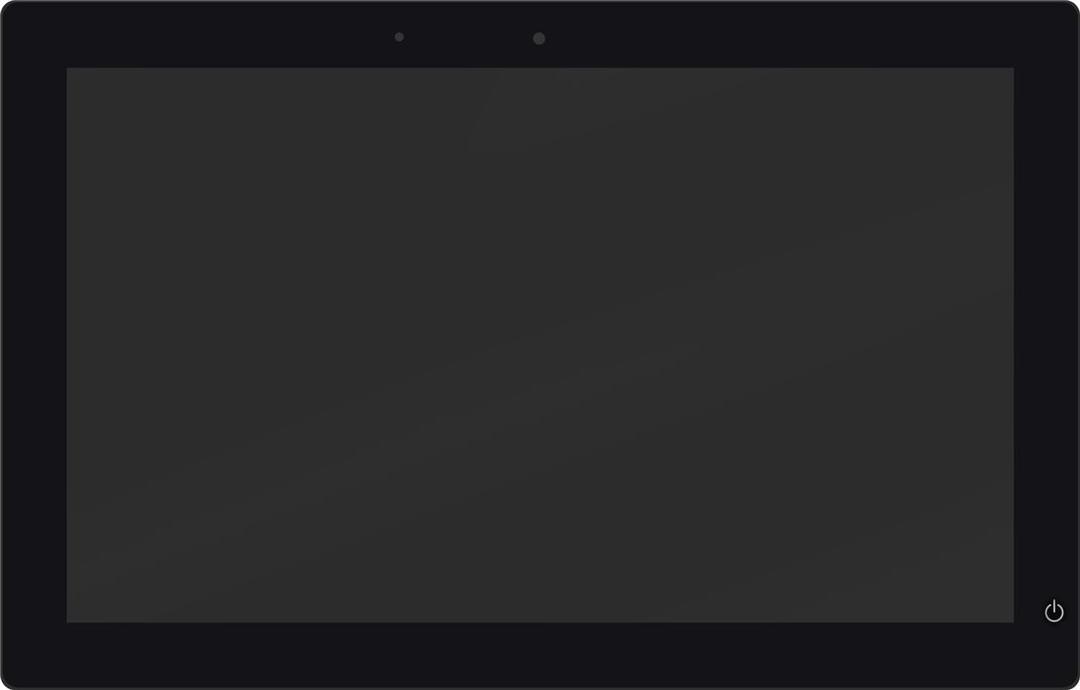 ALLNET Touch Display Tablet 35,60cm (14")  PoE mit 4GB/16GB, RK3566 Android 11 schwarz (ALLTAB14RK3566A11PoE)