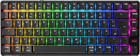 Cherry K33 Compact Wireless Gaming Tastatur QWERTZ DE Schwarz 75%