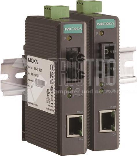 Moxa IMC-21-M-SC Medienkonverter 10/100BaseT(X) 100BaseFX