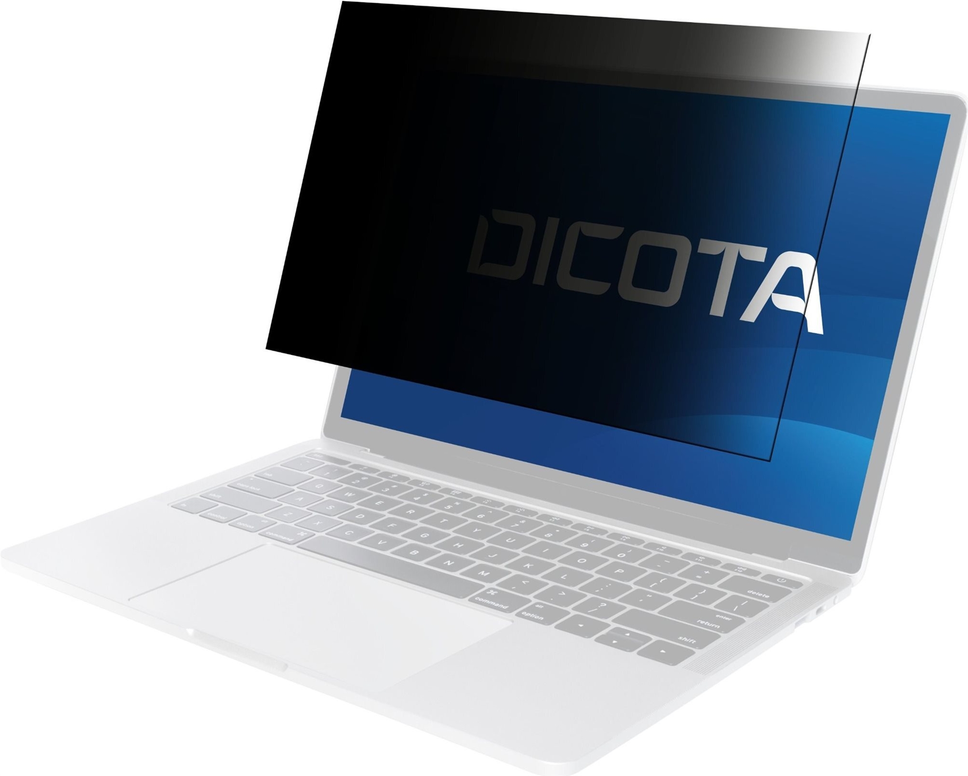 Dicota Blickschutzfilter für Notebook - universal, limits the viewing angle to ±30° - 2-Wege - magnetisch - 60.5 cm (23.8) (D50057-2MG)