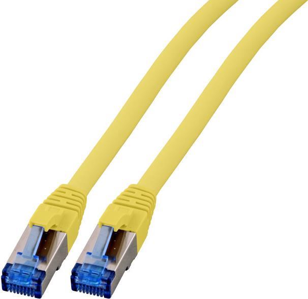 EFB-Elektronik RJ45 Patchkabel Cat.6A S/FTP TPECat.7 Rohkabel superflex gelb 2m Hersteller: EFB Elektronik (K5525FGE.2)