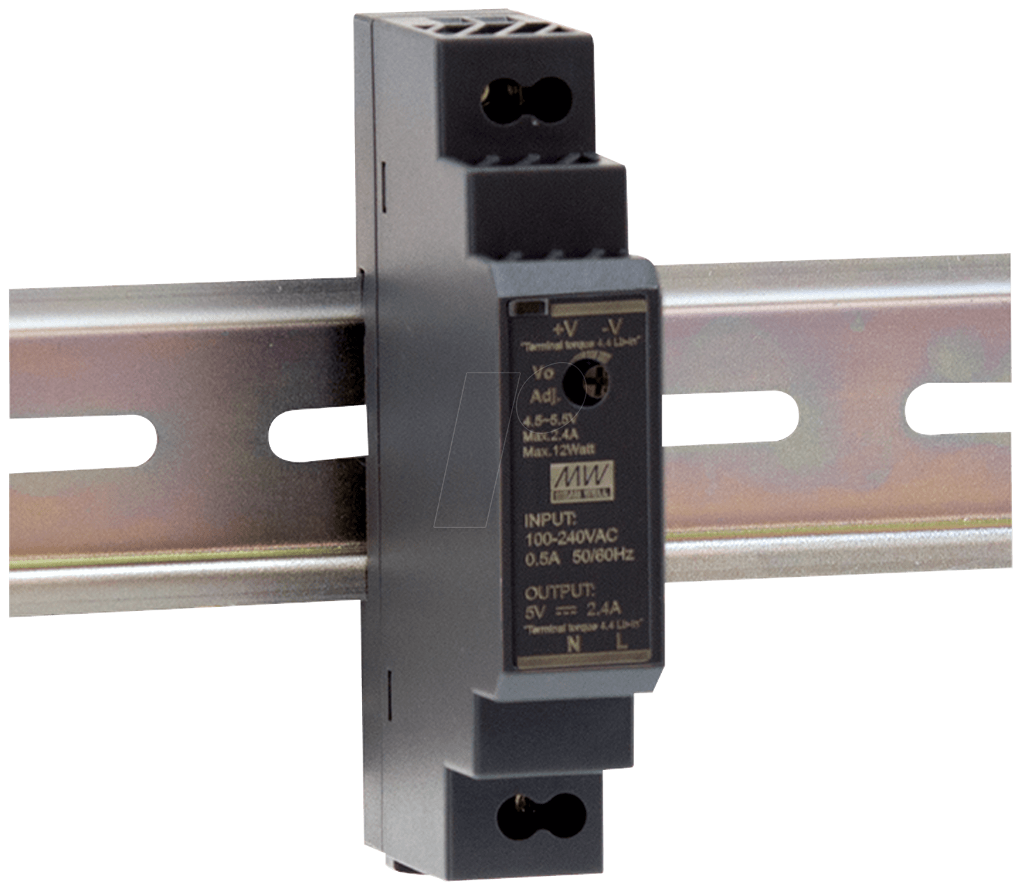 ALLNET Ersatznetzteil - 5V / 2,4A 12W Mean Well Hutschiene HDR-15-5