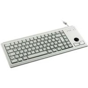 Cherry G84 4400 - Tastatur - PS/2 - 84 Tasten - Trackball - Hellgrau - Deutsc...