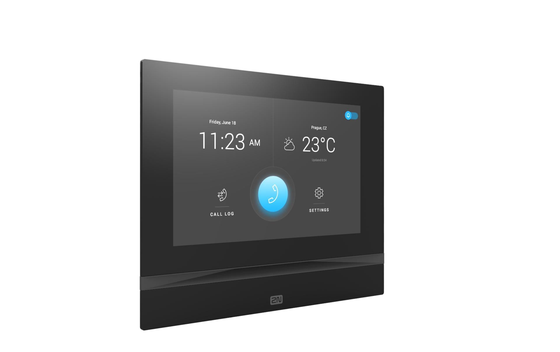 2N Indoor View 7" HD-Touchdisplay Schwarz