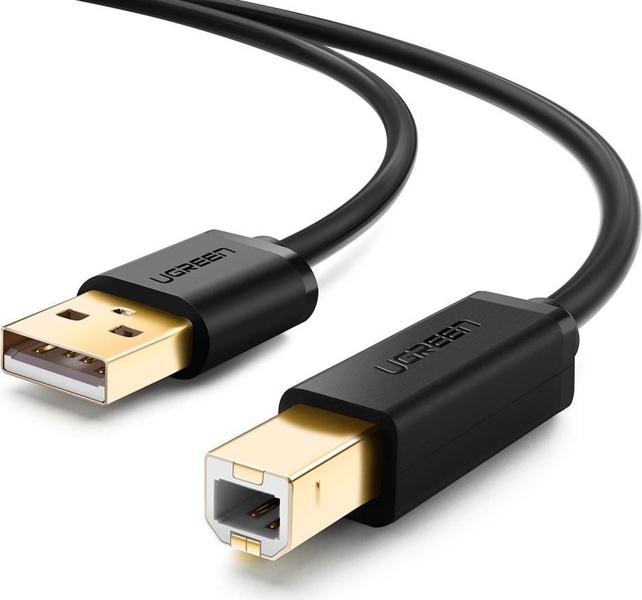 Ugreen 10350 USB Kabel 1,5 m USB 2.0 USB A USB B Schwarz (10350)