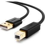 Ugreen 10350 USB Kabel 1,5 m USB 2.0 USB A USB B Schwarz (10350)