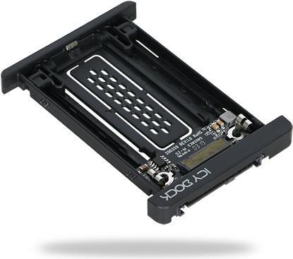 ICY Dock EZConvert MB705M2P-B M.2 NVMe SSD-Gehäuse U.2 Schwarz