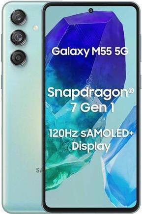 Samsung Galaxy M55 M556 5G Dual Sim 8GB RAM 128GB - Light Green EU (SM-M556ELGAEUB)