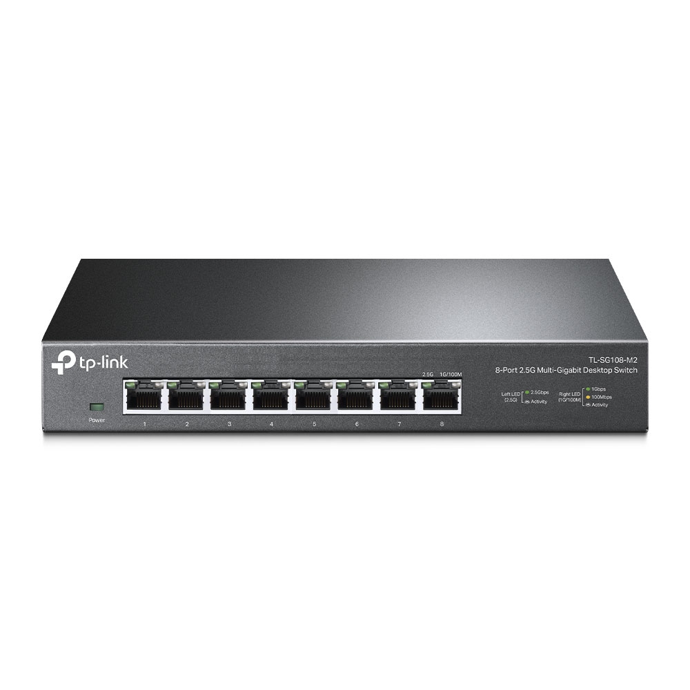 TP-Link TL-SG108-M2 Netzwerk-Switch 8 x 100/1000/2.5G Schwarz