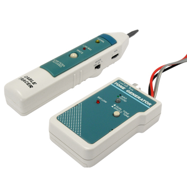 Hobbes 256713A Verdrilltes Doppelkabelprüfgerät RJ-11 Weiß