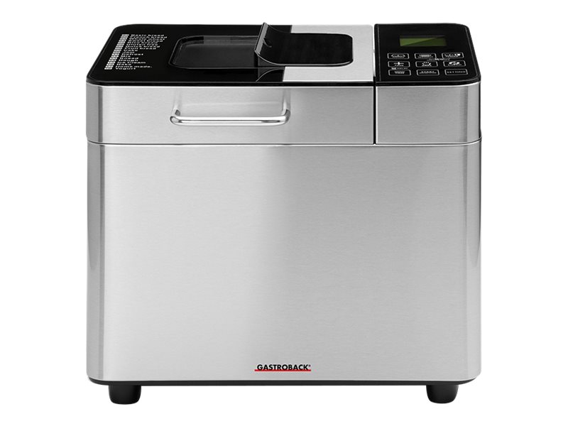 Gastroback Design Advanced 42823 Brotbackautomat 1 kg Schwarz