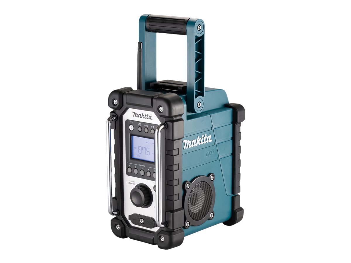 Makita LXT DMR116 Baustellenradio 18V IP64 Stereo AUX Türkis