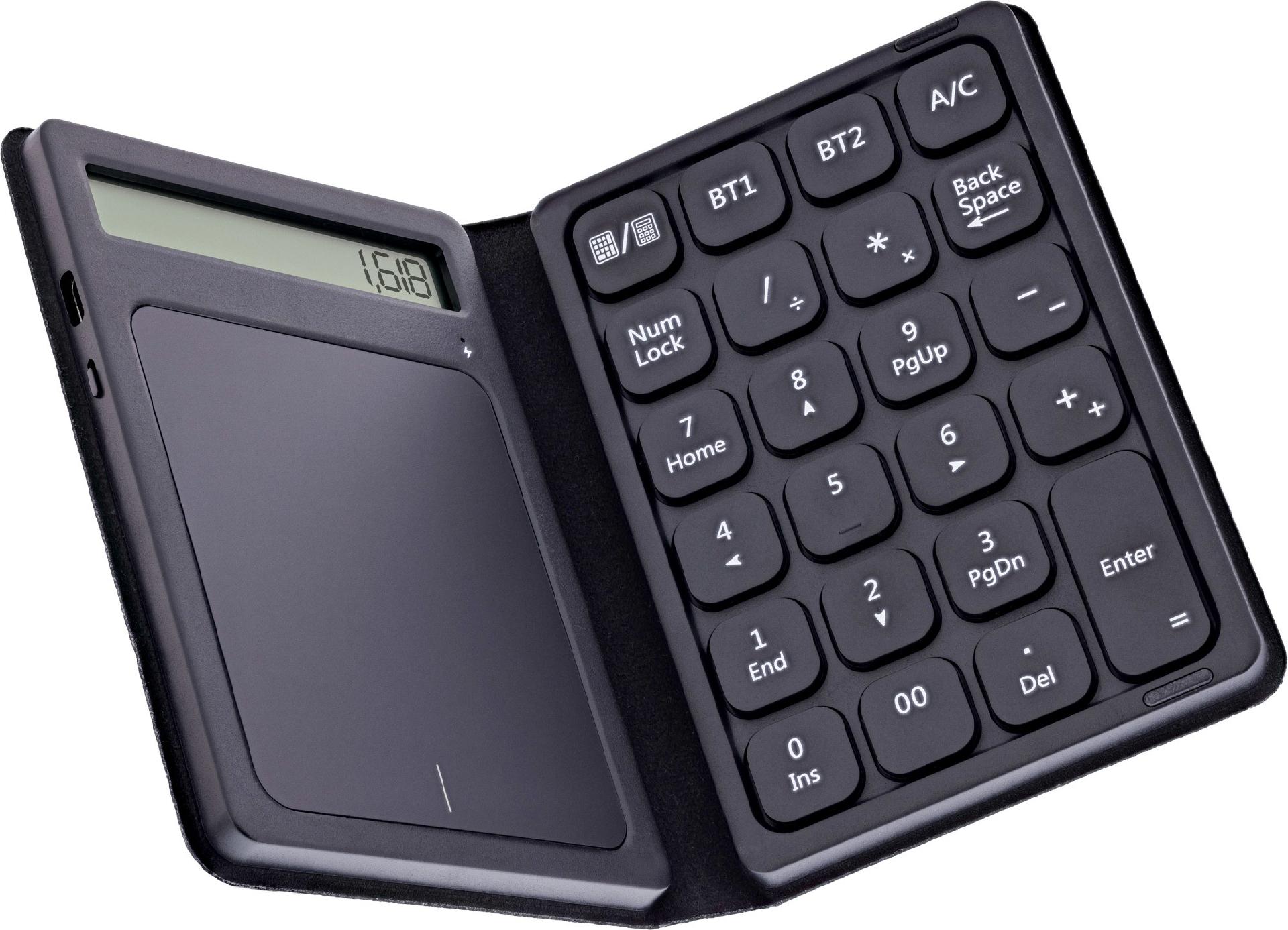 InLine Bluetooth Nummernblock mit Touchpad (55379G)