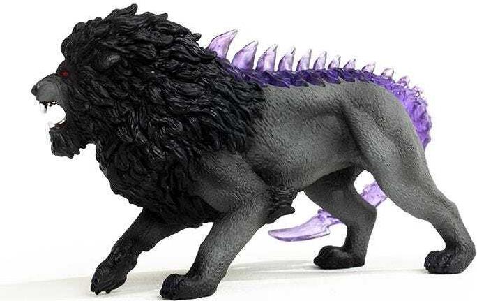Schleich ELDRADOR CREATURES Shadow Lion Schwarz Violett