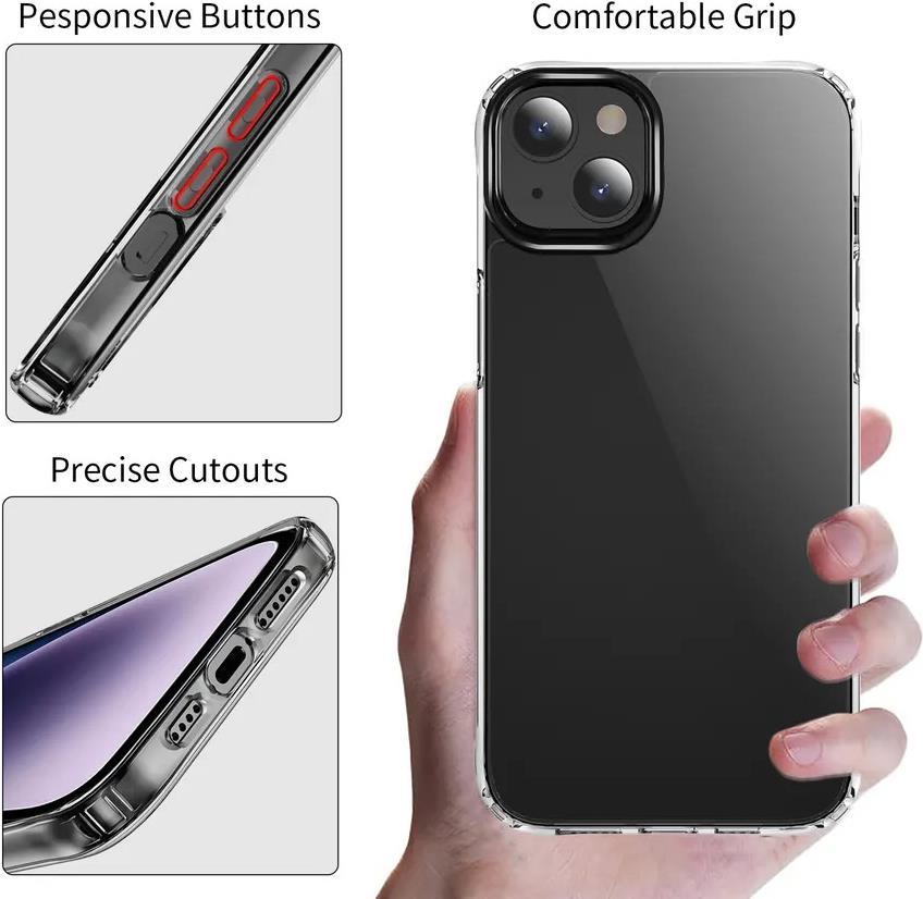 Cyoo Silikon Hï¿½lle iPhone 15 Pro Max transparent (CY123234)