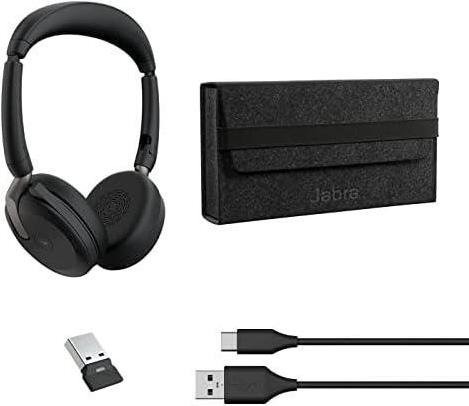 Jabra Evolve2 65 Flex MS Stereo Headset Schwarz