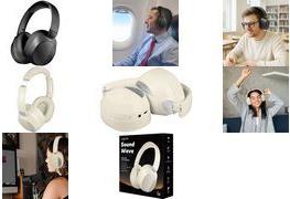 LogiLink BT0071C Over Ear Kopfhörer Bluetooth Creme (BT0071C)