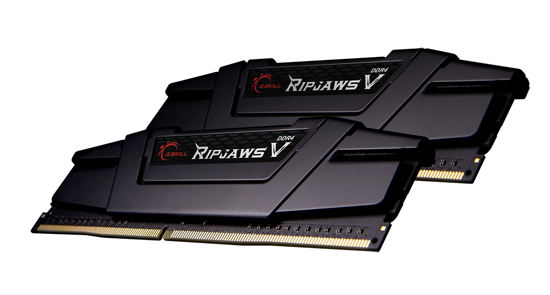 G.Skill Ripjaws V 32 GB RAM (2x 16 GB) DDR4-3600 CL18 DIMM 288-Pin Schwarz
