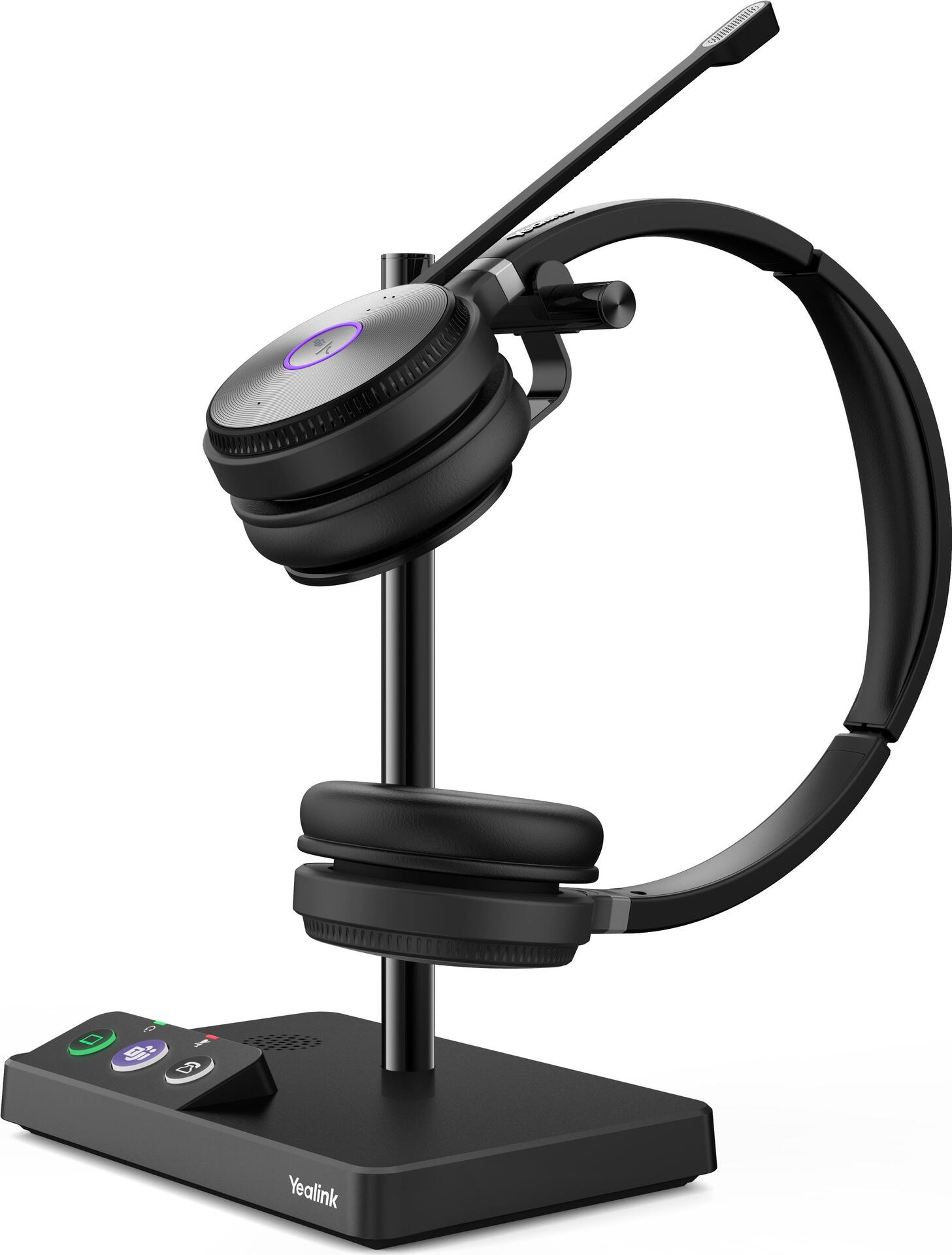 Yealink WH62 Dual - Headset - On-Ear - DECT - kabellos