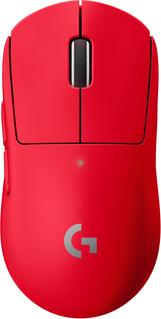 Logitech G PRO X SUPERLIGHT 2 SE Gaming-Maus Rot rechts 44000 DPI kabellos