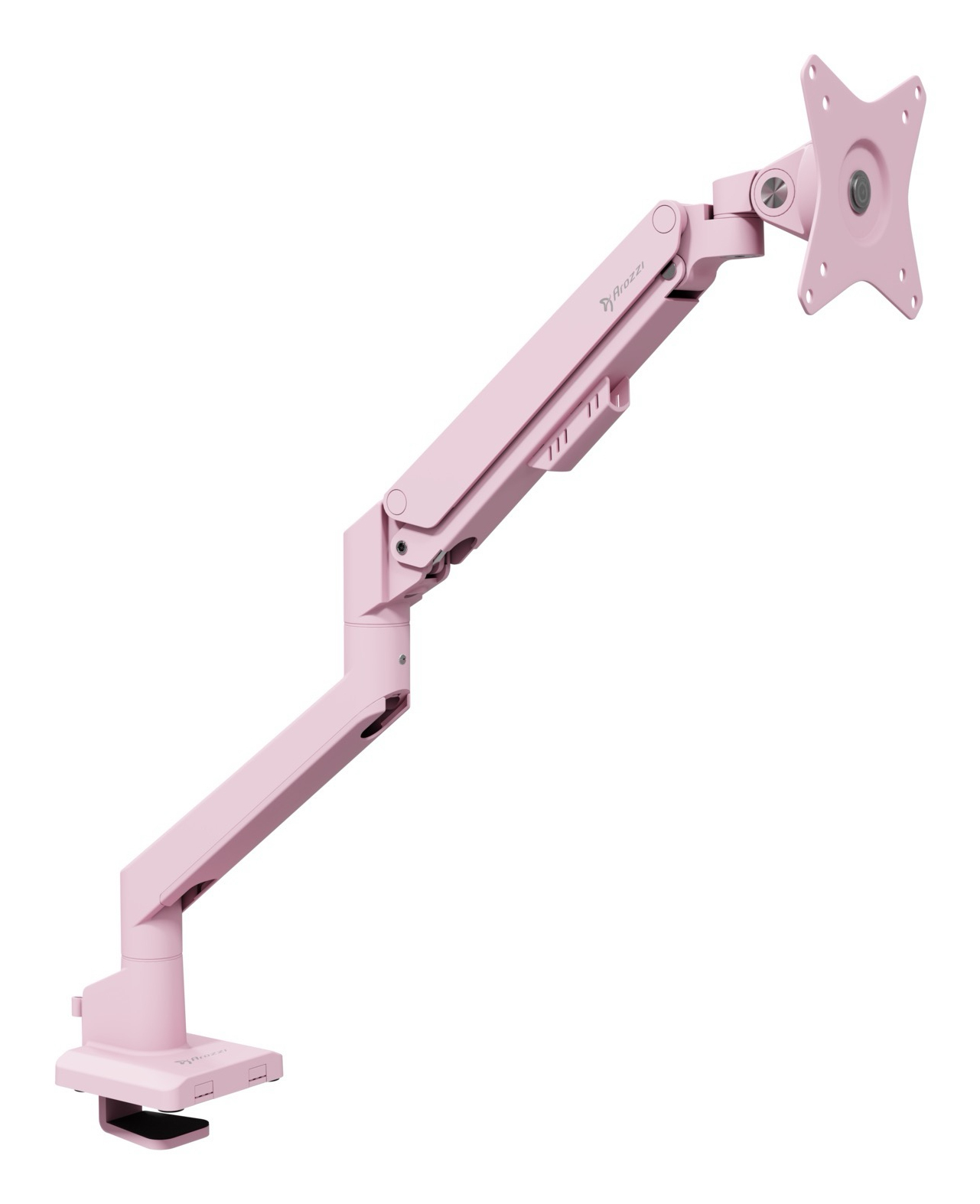 Arozzi Alzare Neo Monitorhalterung 17"-32" Gasfeder max. 9 kg Pink