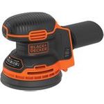 Black & Decker BDCROS18N-XJ. Schleifmachine Sorte: Schwingschleifer, Produktfarbe: Schwarz, Orange. Leerlaufdrehzahl (Max.): 12000 U/min, Schallleistungspegel: 82,5 dB, Schalldruckpegel: 71,5 dB. Batteriespannung: 18 V, Batterietechnologie: Lithium-Ion (Li-Ion). Schwingkreisdurchmesser: 1,3 mm (BDCROS18N-XJ)