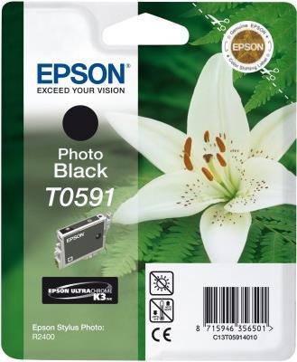 Epson T0591 13 ml Photo schwarz (C13T05914010)