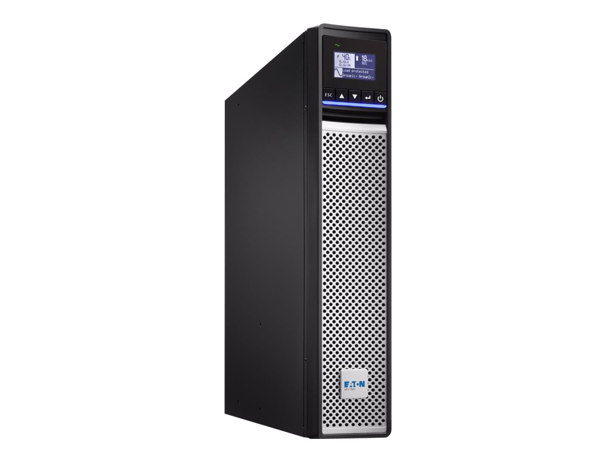Eaton 5PX Gen2 USV Line-Interactive 1500 VA / 1500 W 8x C13 2U Rack/Tower Schwarz, Silber