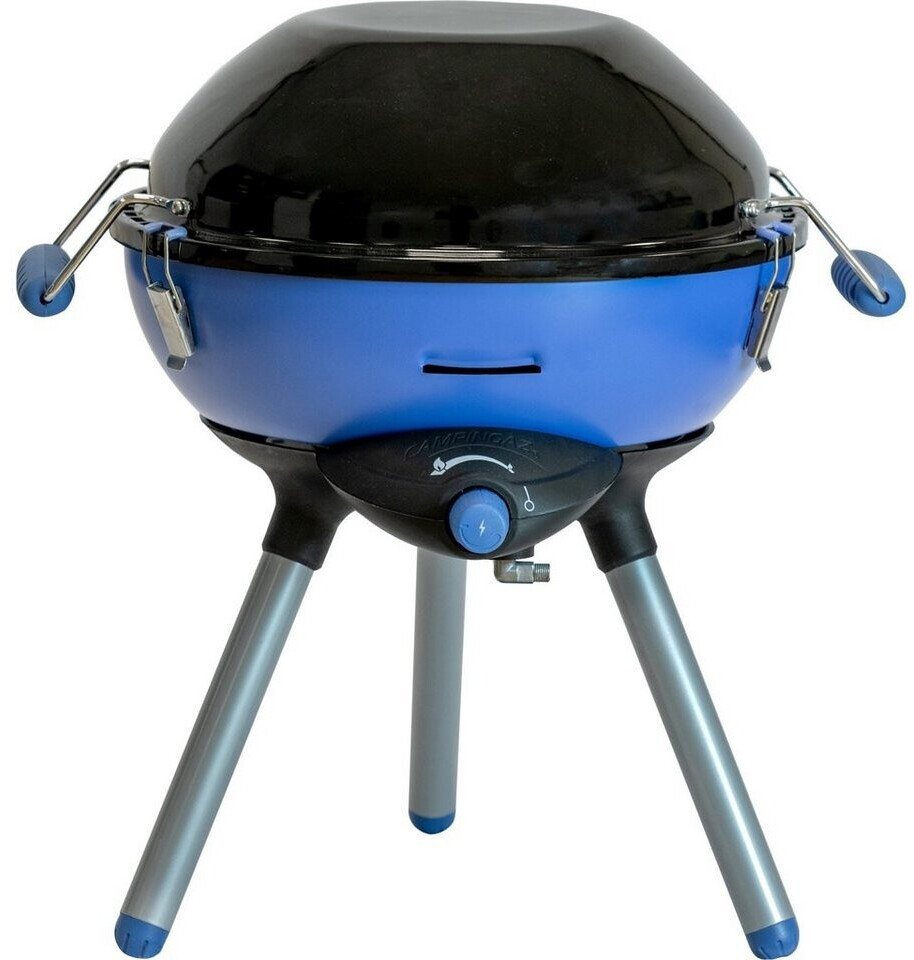 Campingaz 2000023717 Gasgrill Kesselform 2000 W Propan/Butan Schwarz/Blau 360 mm