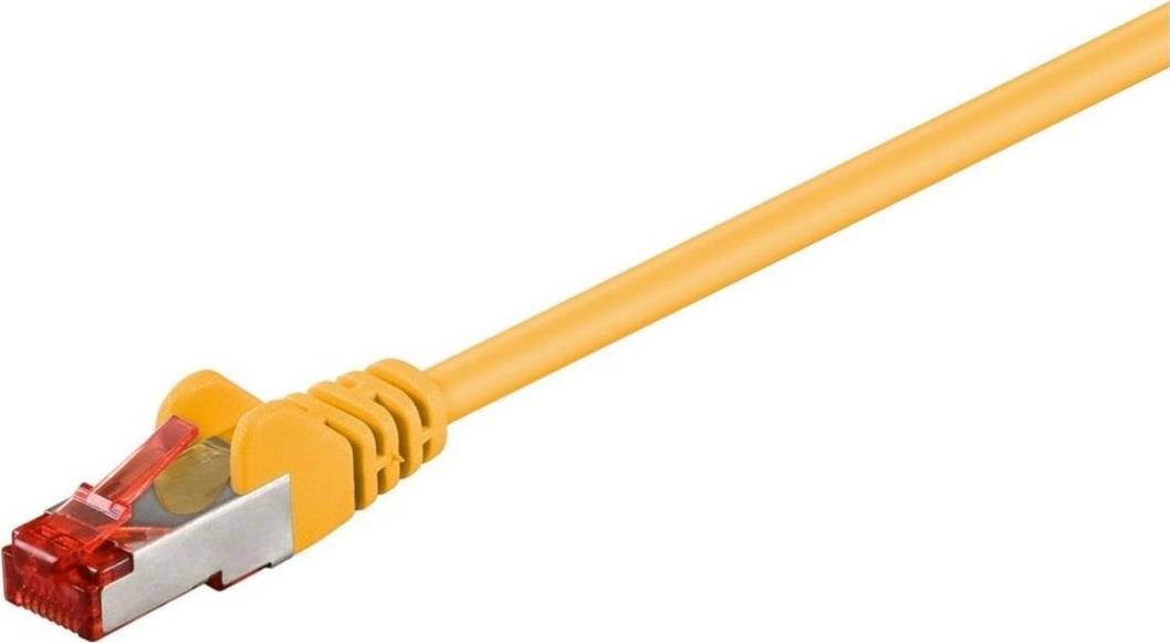 MicroConnect S/FTP CAT6 50m Yellow LSZH (SSTP650Y)
