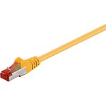 MicroConnect S/FTP CAT6 50m Yellow LSZH (SSTP650Y)