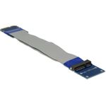 Delock Extension Mini PCI Express / mSATA male > slot riser card - Interne Bus-Erweiterung (65837)