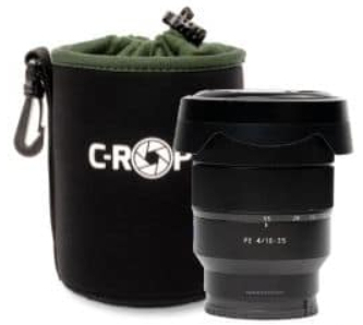 C-ROPE Objektivbeutel V2 Größe M 14x11cm Schwarz