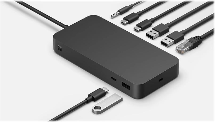 Microsoft Surface Thunderbolt 4 Dock Schwarz