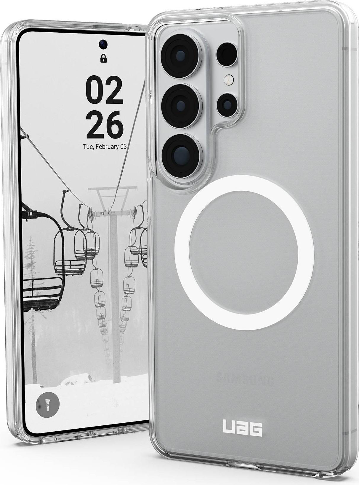 UAG Urban Armor Gear Scout Clear Case mit Magnet-Modul | Samsung Galaxy S26 Ultra | ice (transparent)/weiß | 214551114341 (214551114341)