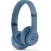 Apple Beats Solo 4 - Kopfhörer mit Mikrofon - On-Ear - Bluetooth - kabellos - 3,5 mm Stecker, USB-C - Geräuschisolierung - Slate Blue (MUW43ZM/A)