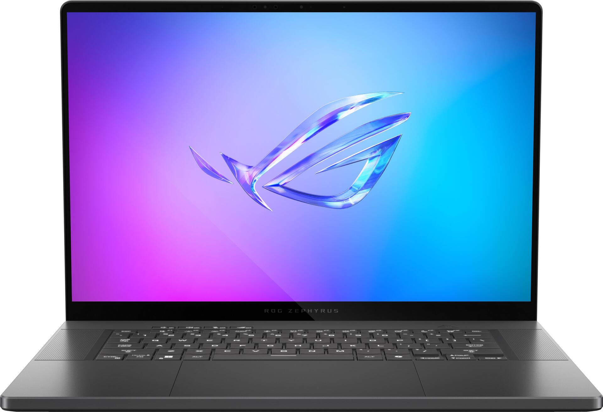 ASUS ROG Zephyrus G16 GA605WV-QP075W AMD Ryzen AI 9 HX 370 Laptop 40,6 cm (16") WQXGA 16 GB LPDDR5x-SDRAM 1 TB SSD NVIDIA GeForce RTX 4060 Wi-Fi 7 (802.11be) Windows 11 Home Grau (90NR0JA3-M00310)