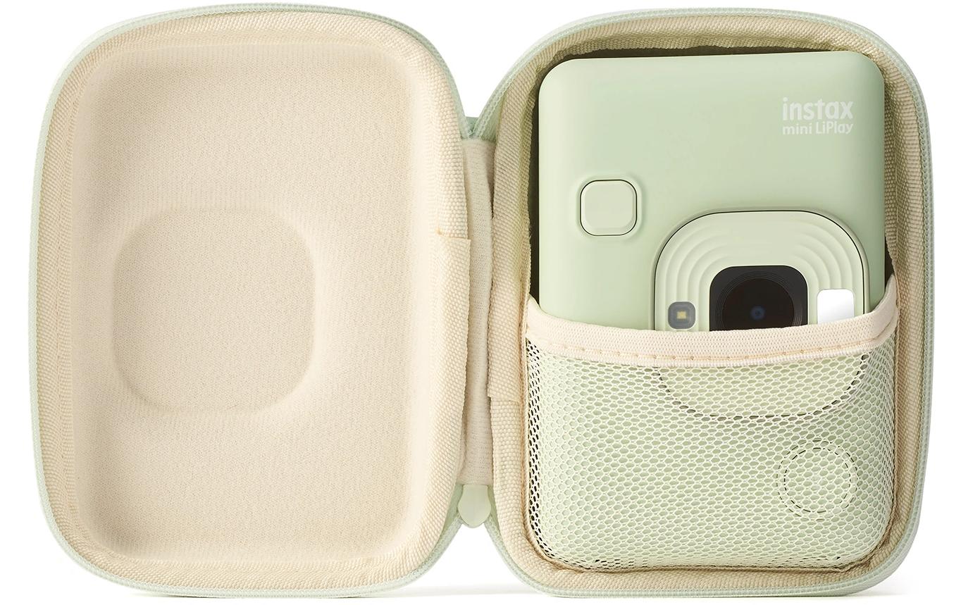 Fujifilm Instax Tasche für mini LiPlay Wildleder Matcha Green