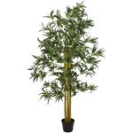 EUROPALMS Bambus Multistamm, Kunstpflanze, 180cm (82509236)