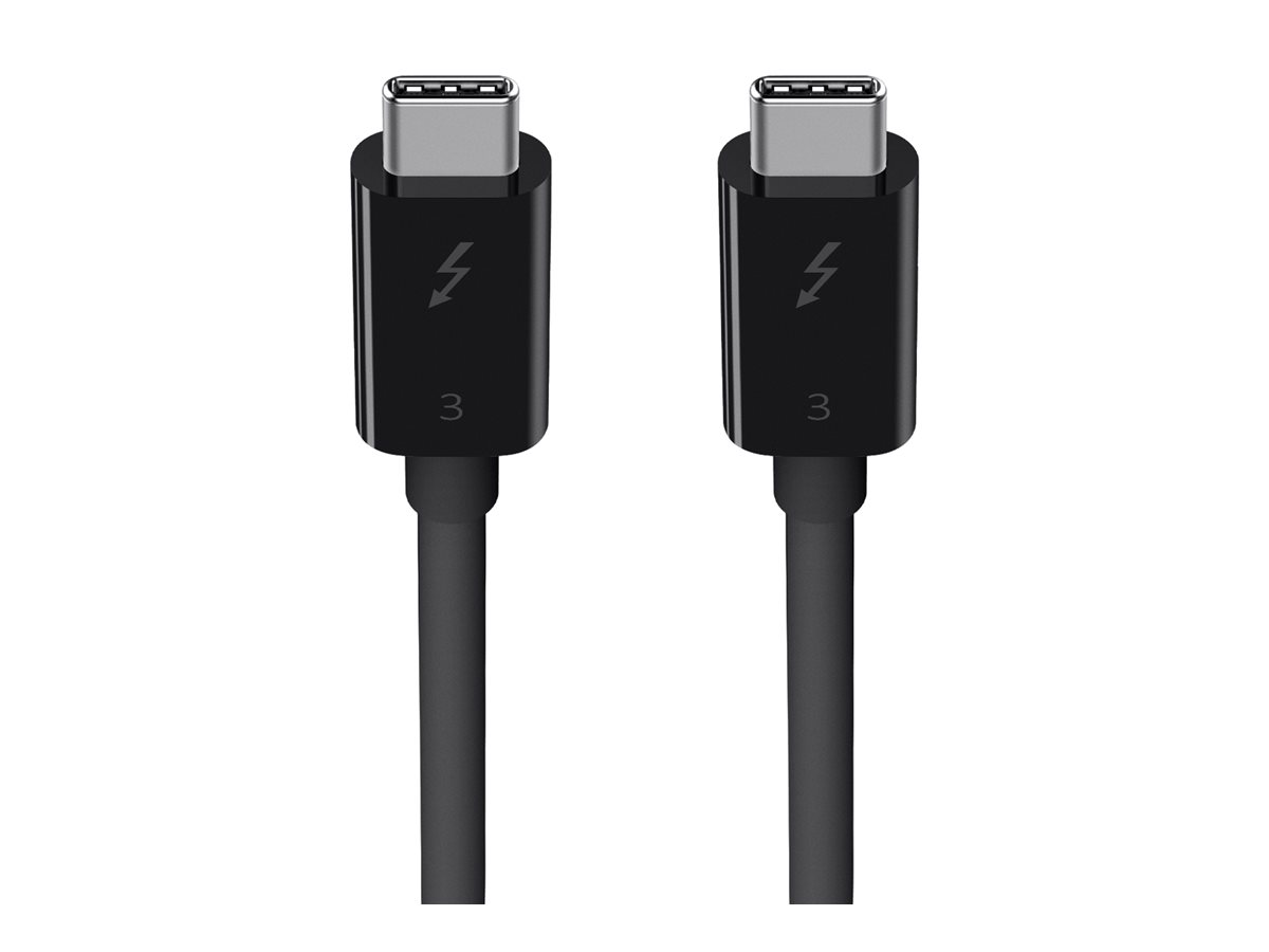 Belkin Thunderbolt 3 Thunderbolt-Kabel 0,8 m USB-C Schwarz