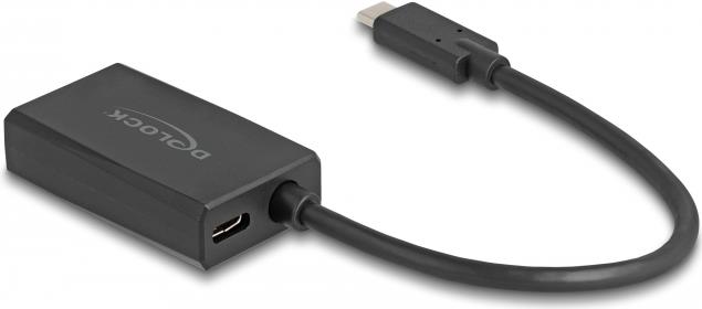 DeLOCK 61058 Videokabel-Adapter 0,15 m USB Typ-C HDMI Schwarz 61058