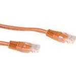 ACT Brown 0.5 meter U/UTP CAT6 patch cable with RJ45 connectors. Cat6 u/utp brown 0.50m (IB1600)