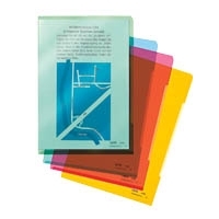 SICHTHÜLLEN 0,15MM,FARBSORT. (4153-02-99)