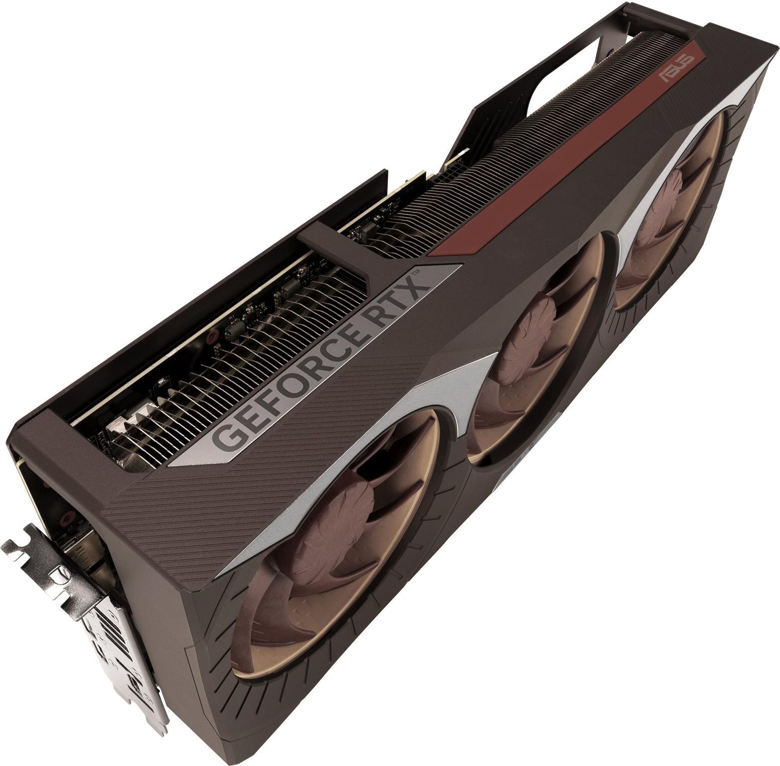 ASUS GeForce RTX 5080 Noctua OC Edition 16 GB GDDR7 Braun, Silber