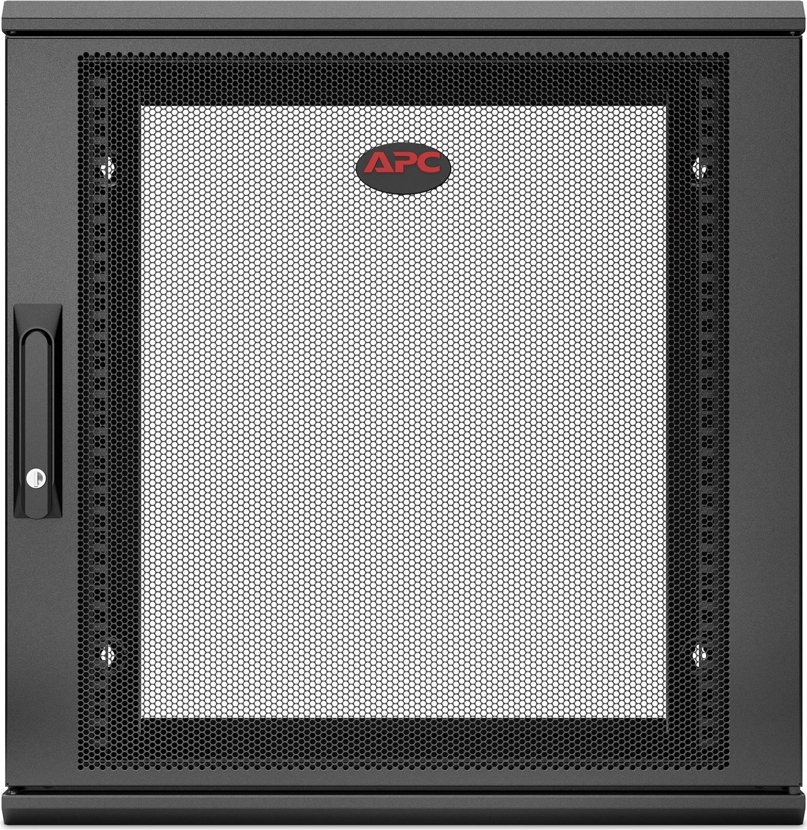 APC NetShelter WX AR112SH6 12U Wandmontagegehäuse 600 mm Schwarz