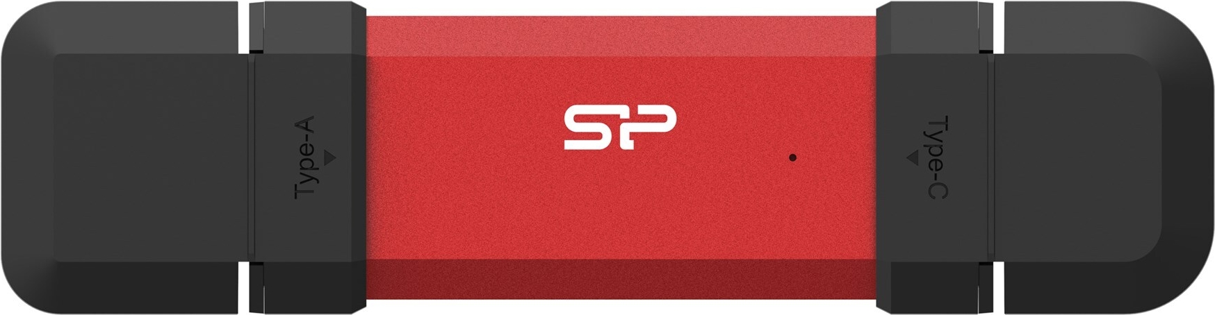 Silicon Power DS72 USB-Stick 1 TB USB Type-A / USB Type-C 3.2 Gen 2 (3.1 Gen 2) Rot (SP001TBUC3S72VPR)