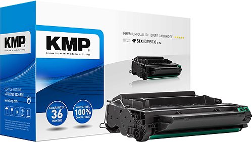 KMP H-T94 Tonerpatrone (ersetzt HP Q7551X) (1209,HC00)