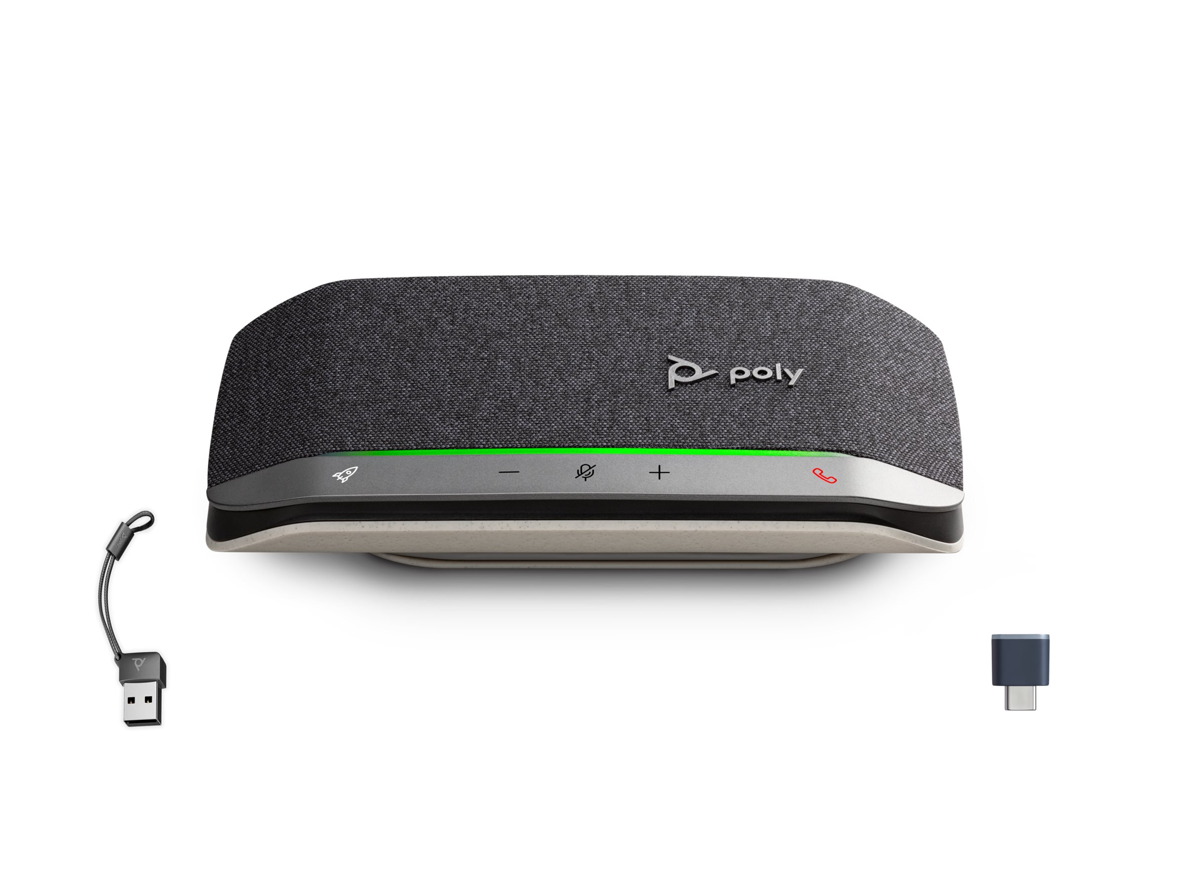 Poly Sync 20+ Freisprecheinrichtung Bluetooth 5.1 IP64 Silber/Schwarz