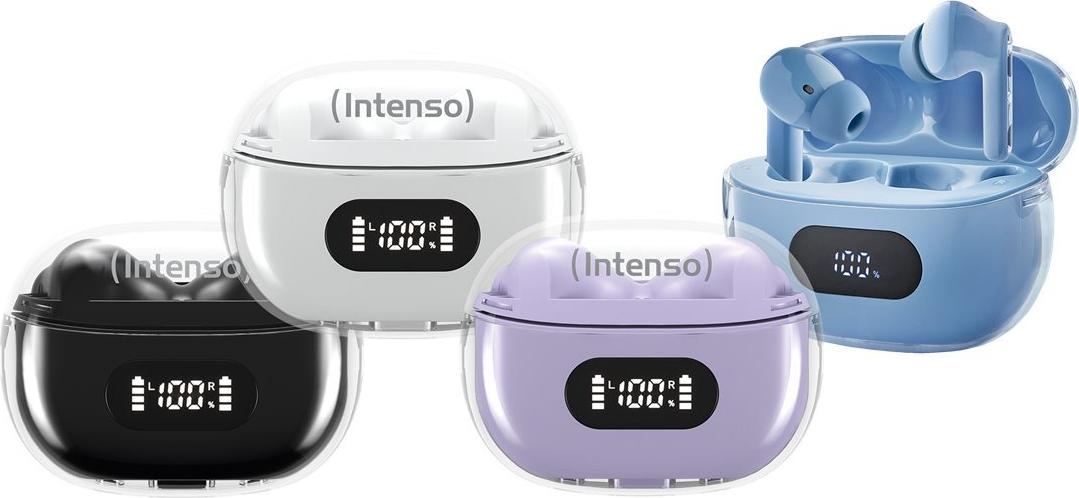 Intenso T310AE True Wireless Stereo (TWS) In-Ear Kopfhörer mit ANC Schwarz